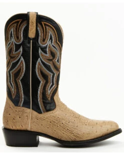Dan Post Men's Exotic Full Quill Ostrich Western Boots - Medium Toe -Dan Post 2000381796 100 P2