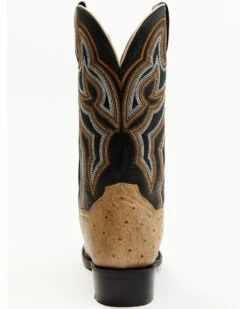 Dan Post Men's Exotic Full Quill Ostrich Western Boots - Medium Toe -Dan Post 2000381796 100 P5
