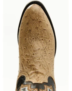 Dan Post Men's Exotic Full Quill Ostrich Western Boots - Medium Toe -Dan Post 2000381796 100 P6