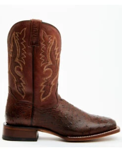 Dan Post Men's Exotic Full Quill Ostrich Western Boots - Broad Square Toe -Dan Post 2000381797 220 P2