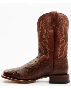 Dan Post Men's Exotic Full Quill Ostrich Western Boots - Broad Square Toe -Dan Post 2000381797 220 P3