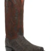 Dan Post Men's Socrates Exotic Caiman Tall Western Boots - Square Toe