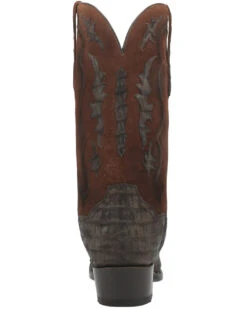 Dan Post Men's Socrates Exotic Caiman Tall Western Boots - Square Toe -Dan Post 2000383245 200 P5