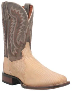 Dan Post Men's Barret Exotic Lizard Western Performance Boots - Broad Square Toe -Dan Post 2000395865 295 P1