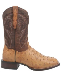 Dan Post Men's Alamosa Full Quill Ostrich Western Performance Boots - Broad Square Toe -Dan Post 2000395867 295 P2