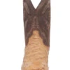 Dan Post Men's Alamosa Full Quill Ostrich Western Performance Boots - Broad Square Toe -Dan Post 2000395867 295 P4