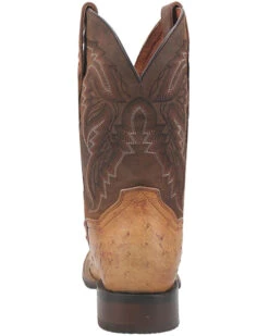 Dan Post Men's Alamosa Full Quill Ostrich Western Performance Boots - Broad Square Toe -Dan Post 2000395867 295 P5
