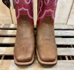 Dan Post Women's Malani Fuschia & Brown Square Toe Western Cowgirl Boots DP4898 18 Dan Post Women's Malani Fuschia & Brown Square Toe Western Cowgirl Boots DP4898 -Dan Post 4198F3F9 706A 42D5 84F5 0DCABC565B23