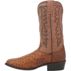 Dan Post TEMPE FULL QUILL OSTRICH BOOT -Dan Post DP2323 3