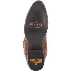Dan Post TEMPE FULL QUILL OSTRICH BOOT -Dan Post DP2323 7 1