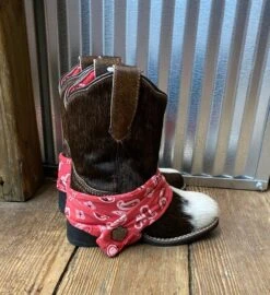 Dan Post Children And Youth Bandana Cowhide Western Boots DPC2933 DPC3933 -Dan Post IMG 2030
