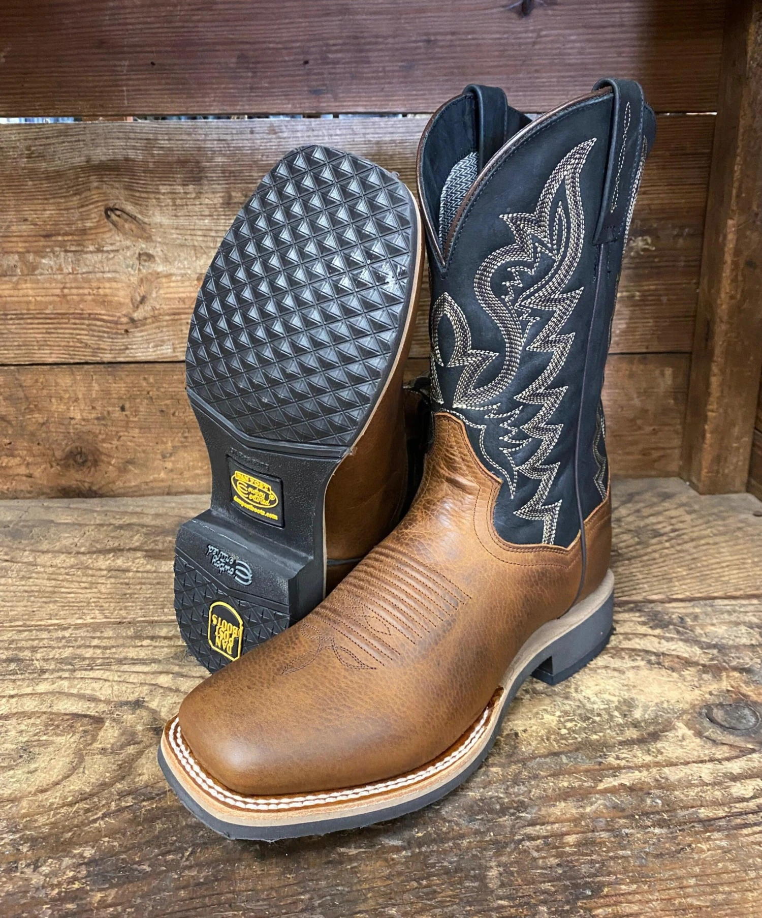 Dan Post Men's Boldon Leather Square Toe Western Boots DP4906 10 Dan Post Men's Boldon Leather Square Toe Western Boots DP4906 - Image 8