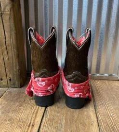 Dan Post Children And Youth Bandana Cowhide Western Boots DPC2933 DPC3933 -Dan Post IMG 5996 1