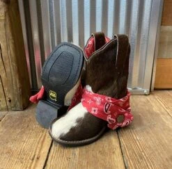 Dan Post Children And Youth Bandana Cowhide Western Boots DPC2933 DPC3933 -Dan Post IMG 7879