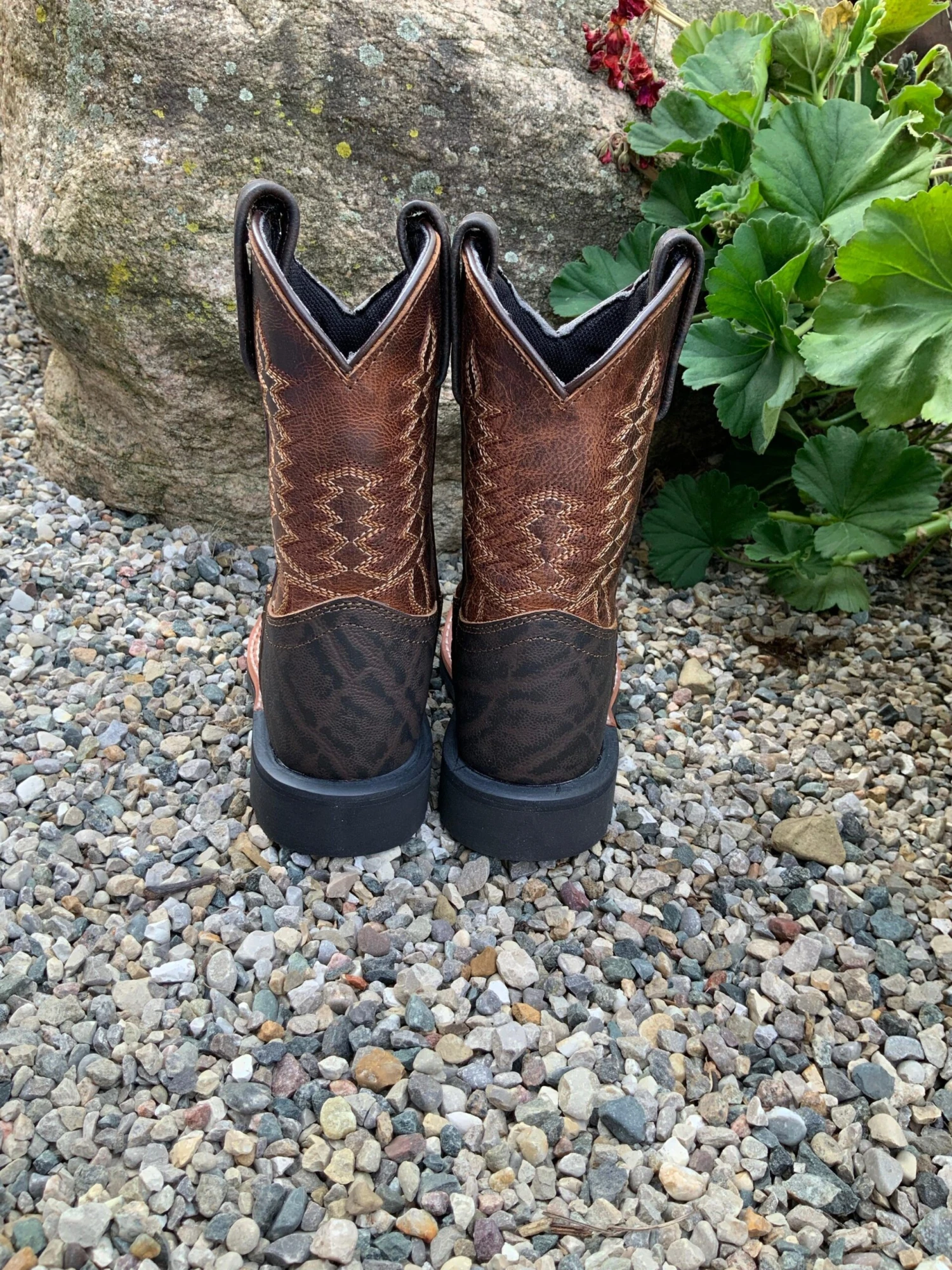 Dan Post Children's And Youth Lil' Dillon Brown Square Toe Boot DPC2945 DPC3945 8 Dan Post Children's And Youth Lil' Dillon Brown Square Toe Boot DPC2945 DPC3945 - Image 6