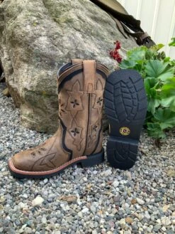 Dan Post Children And Youth Posy Brown Square Toe Boots DPC2924 DPC3924 -Dan Post image a1eb91bf 16ef 49fc 9d29 94621b70b34d 1