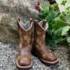 Dan Post Children's And Youth "Gardenia" Brown Floral Embroidered Boots DPC2942 DPC3942 -Dan Post image dbbc7ae4 dbf7 4d4b bb69 30c5ec381db3 1